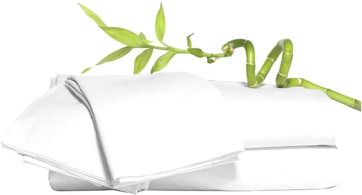 Avis : parure de lit Euphoric Gifts super douce en bambou blanc uni