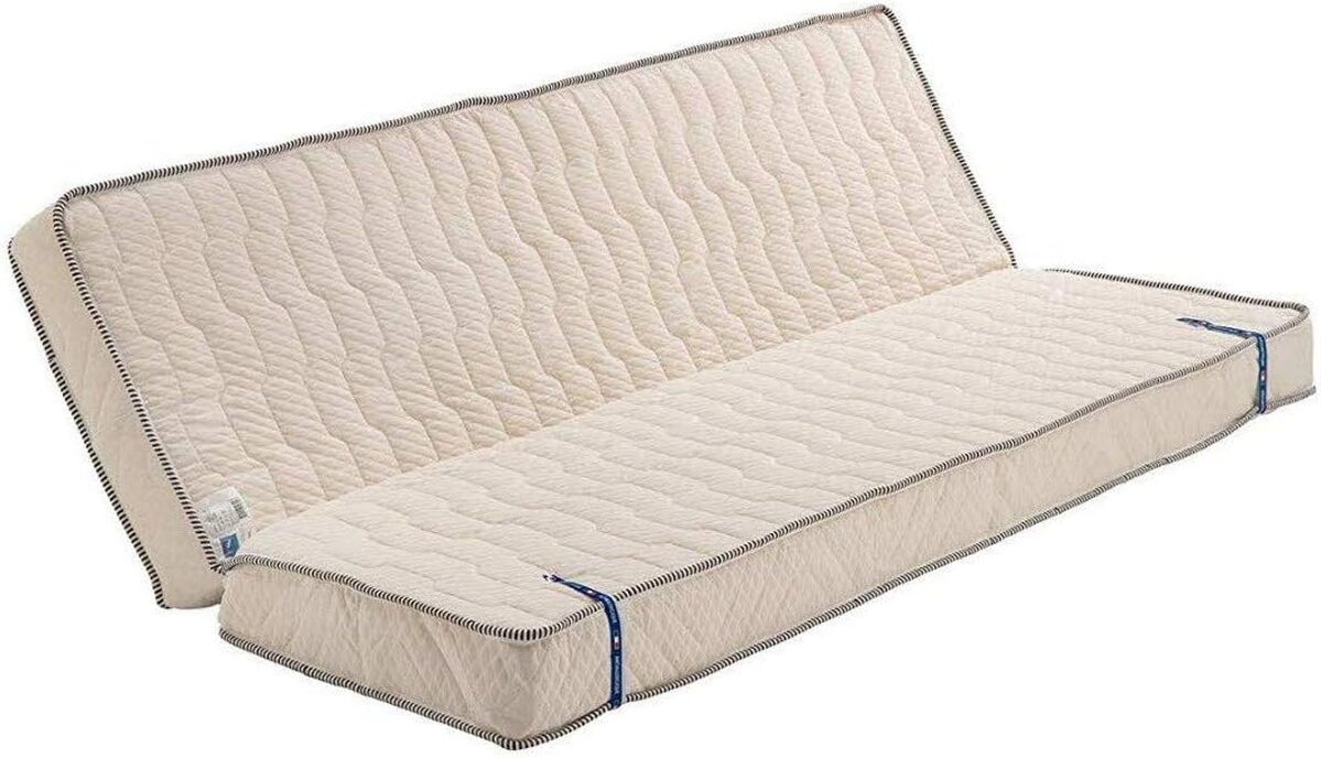 Test : matelas très ferme 20 cm Provence literie pour clic clac (130x190)