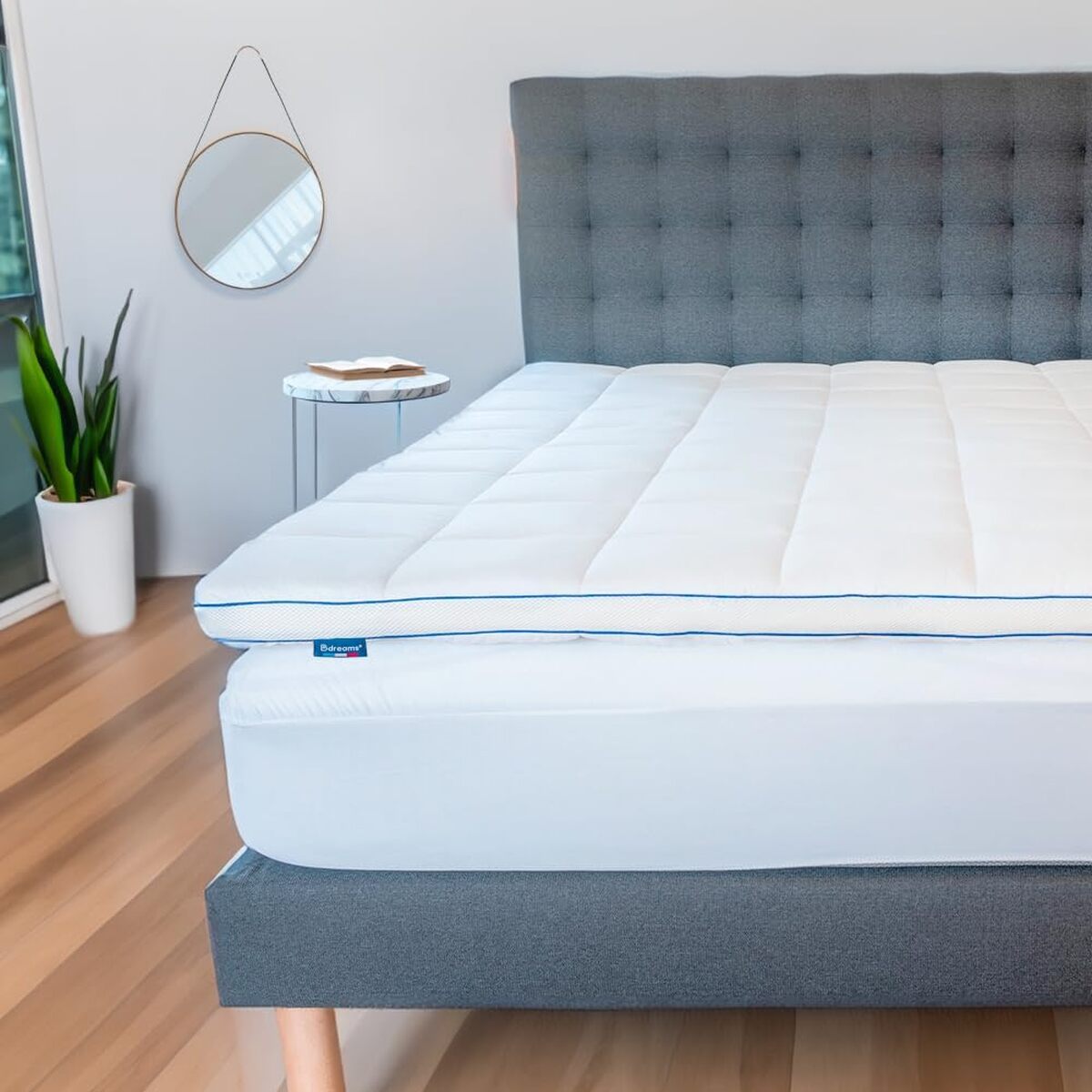 Test du surmatelas Bdreams : confort mémoire de forme 7 cm