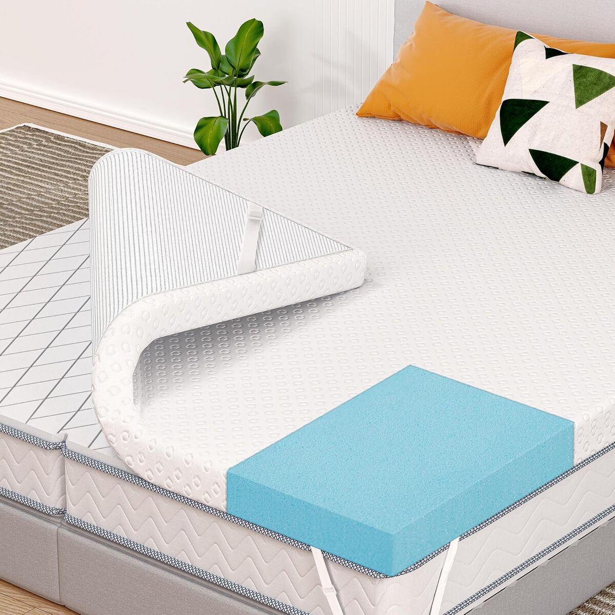 Test du surmatelas ergonomique AprLeaf 160 x 200 cm
