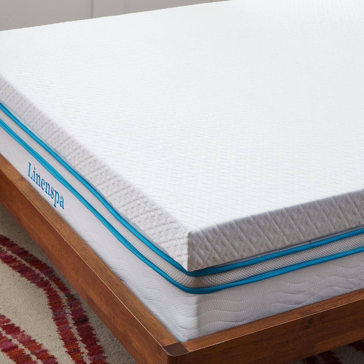 Test du surmatelas Linenspa 140 x 190 cm à mémoire de forme
