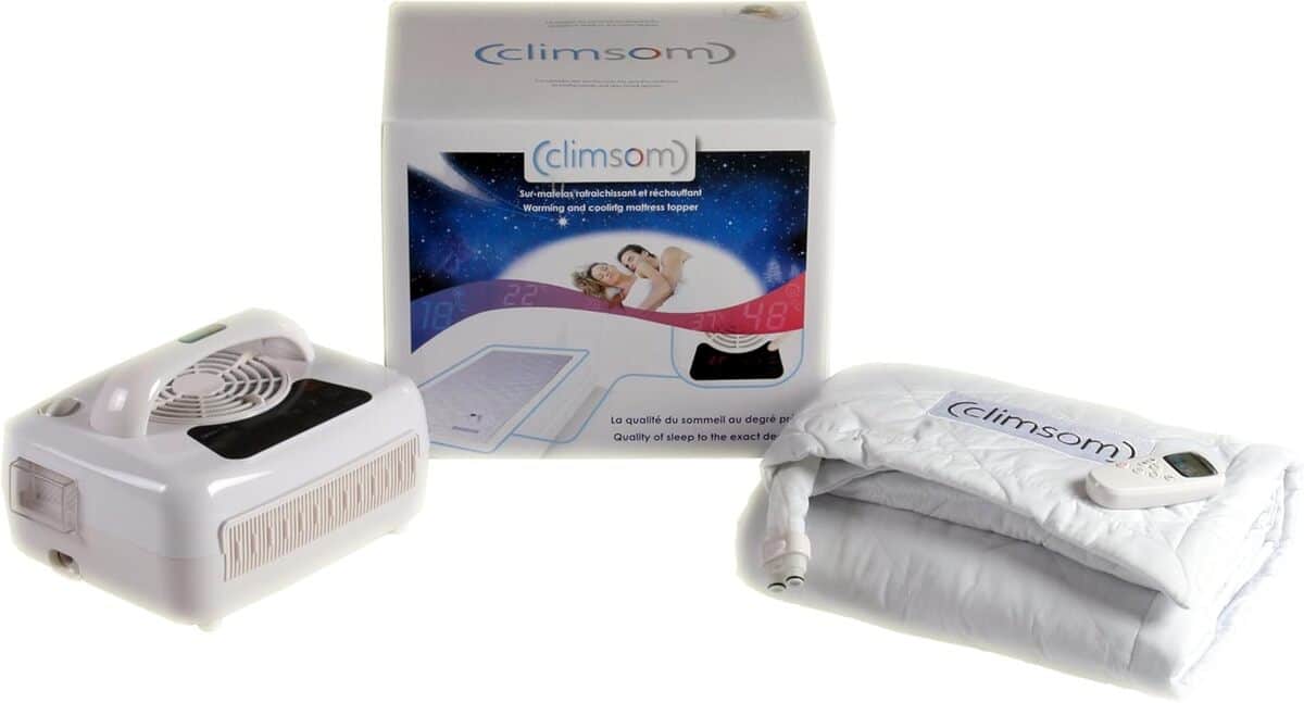 Test : surmatelas chauffant et rafraîchissant Climsom Personal