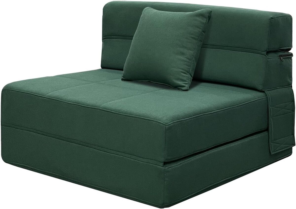 Test : canapé de sol convertible ANONER 1 place, mousse à mémoire