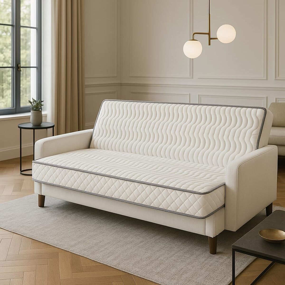 Test : matelas ferme Provence Literie pour clic clac 5 zones de confort
