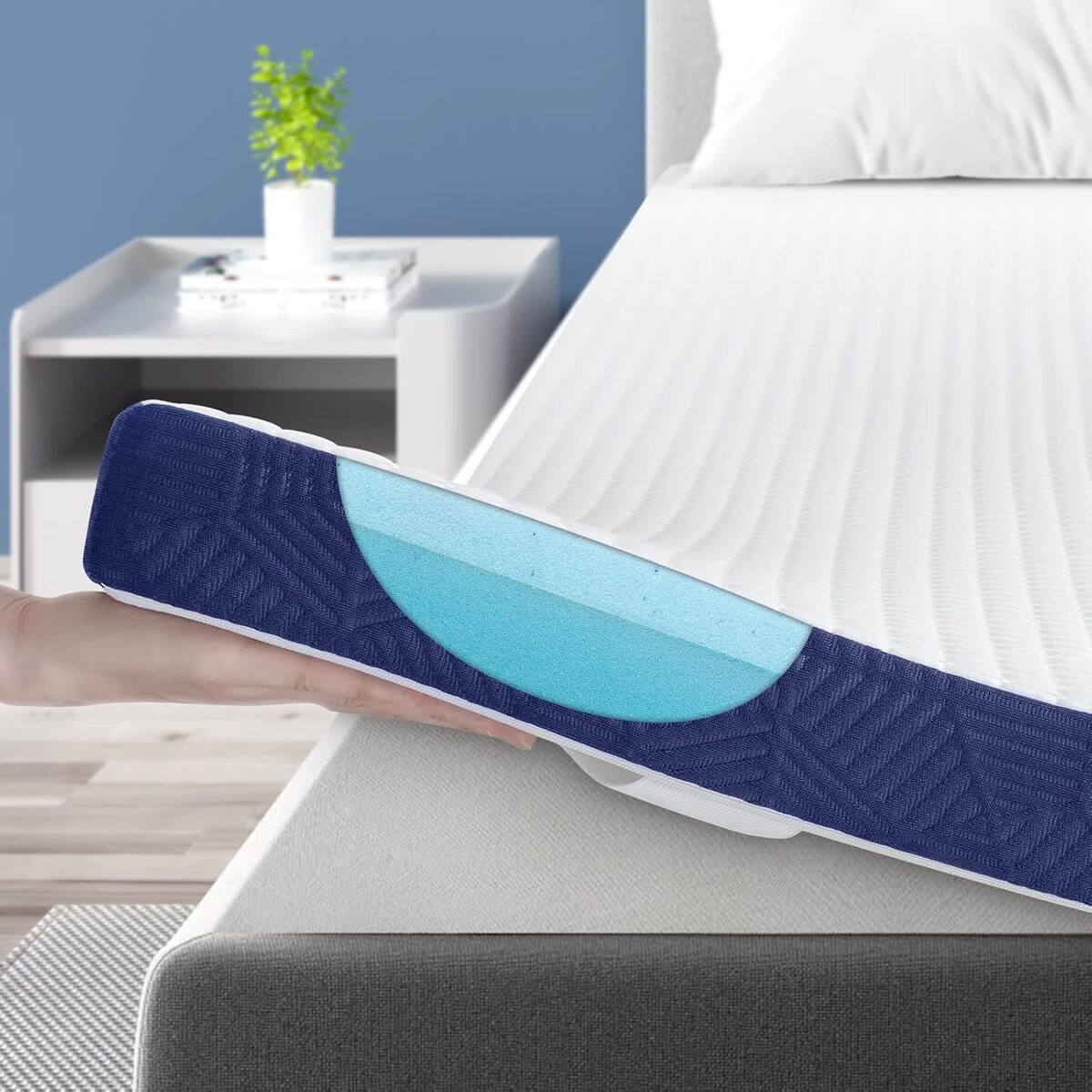 Test du surmatelas BedStory 7, 5 cm en mousse à mémoire de forme