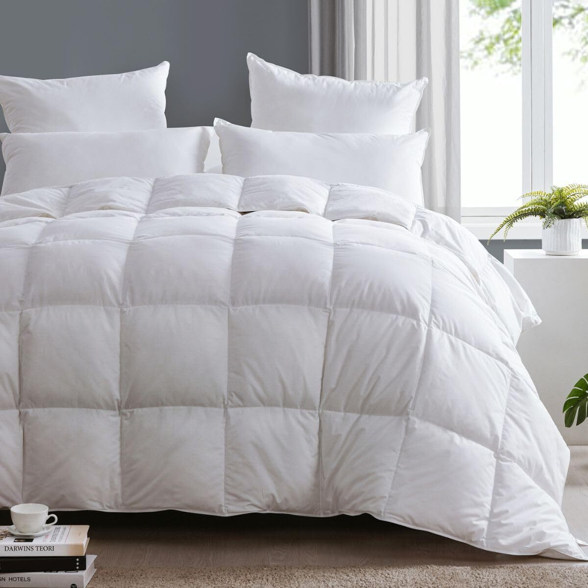 Test : couette tempérée Alpes Blanc 200x200 cm