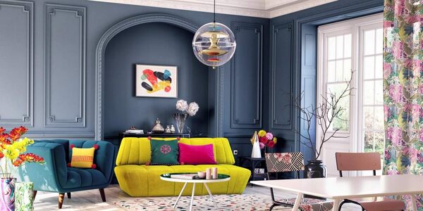 ultrasofa CANAPÉ Convertible Velours Noir 3 Places Fabrication Francaise