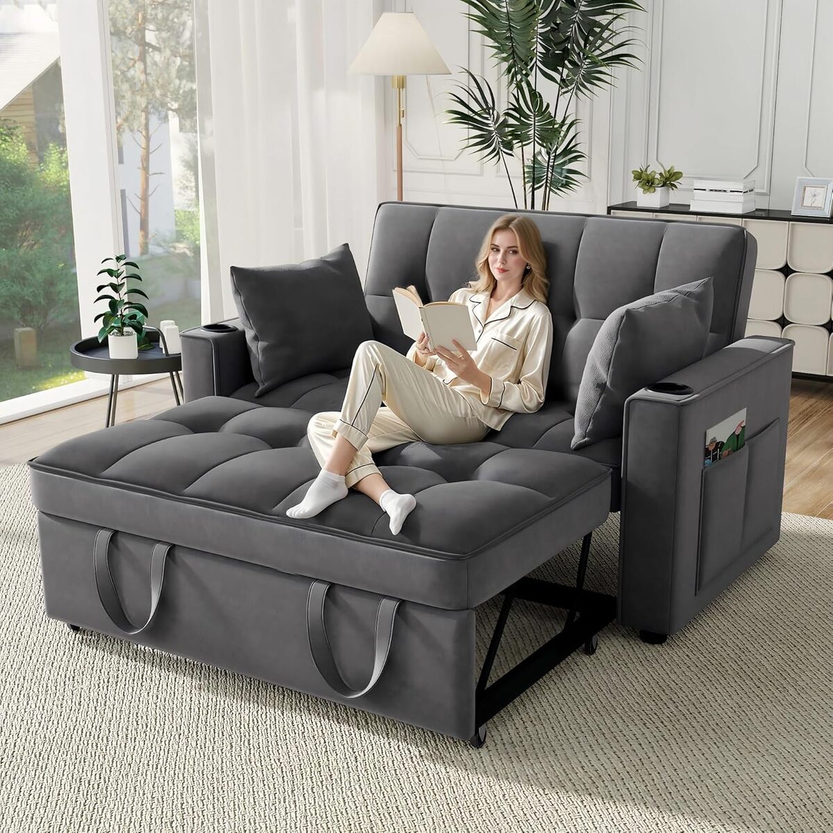 Test : canapé convertible 2 places avec fonctions ingénieuses
