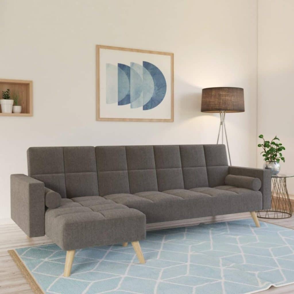 Test du canapé convertible Asgard gris par Weber Industries