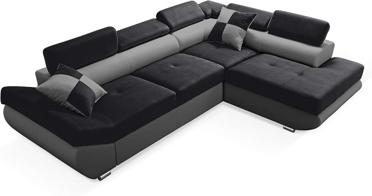 Test du canapé d'angle Robin Saturn en L avec fonction couchage