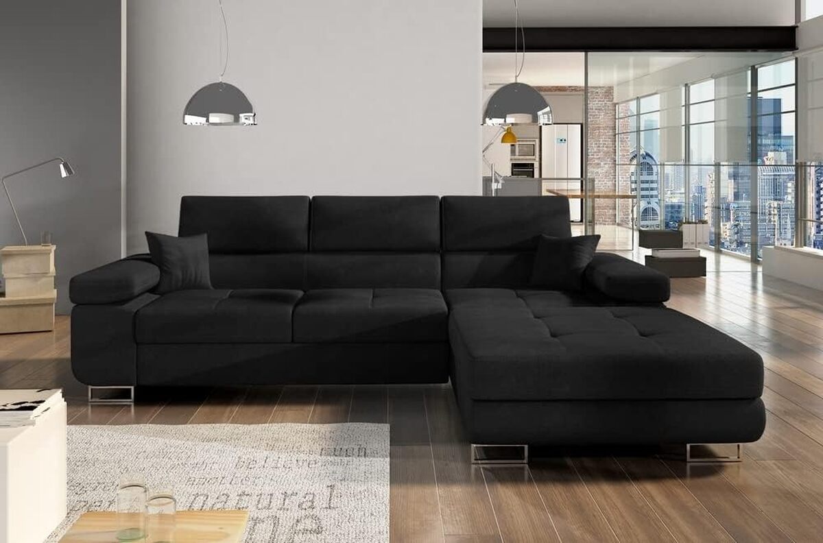 Test du canapé VENESETTI Armel convertible : luxe et praticité