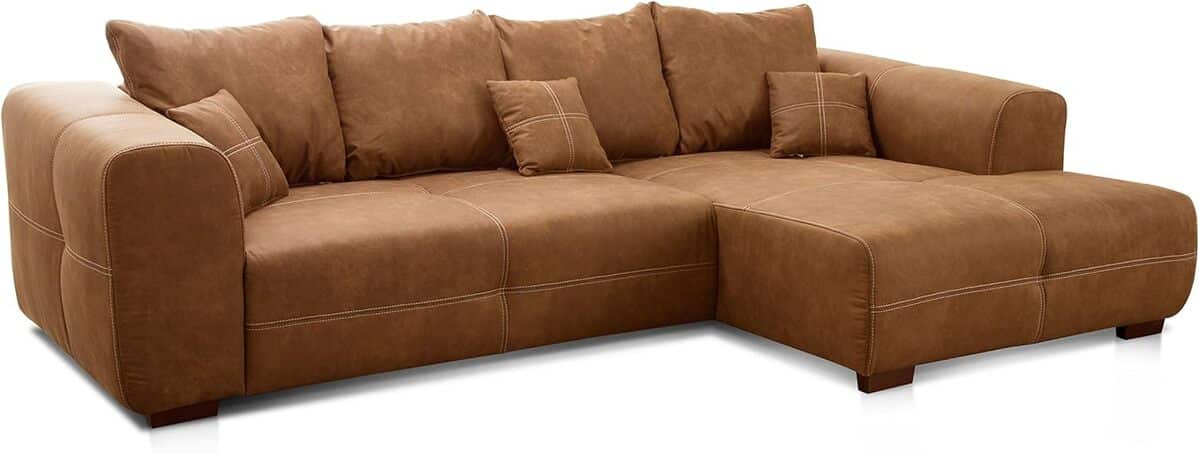 Test : canapé d'angle Mavericco XXL Cavadore industriel