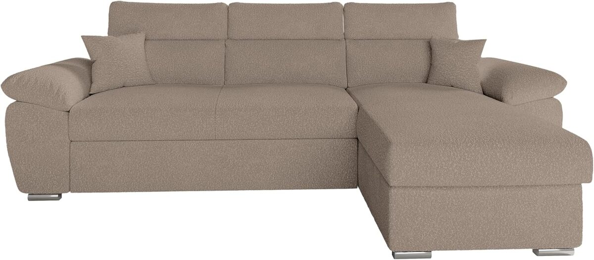 Test : canapé Loungitude KOMECO angle réversible en bouclettes