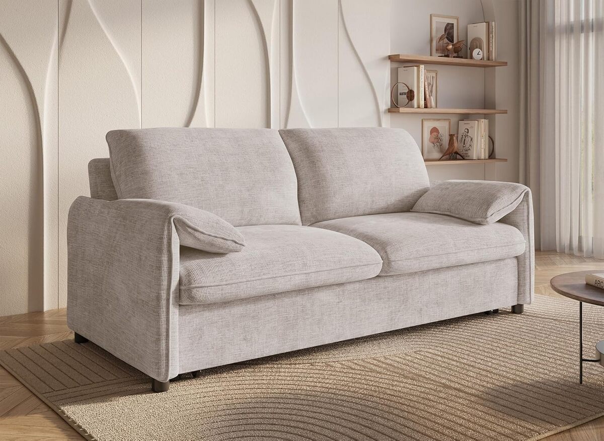 Test DecoInParis canapé convertible velours Lamar