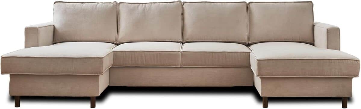 Avis : canapé Jake en velours côtelé de Lisa Design