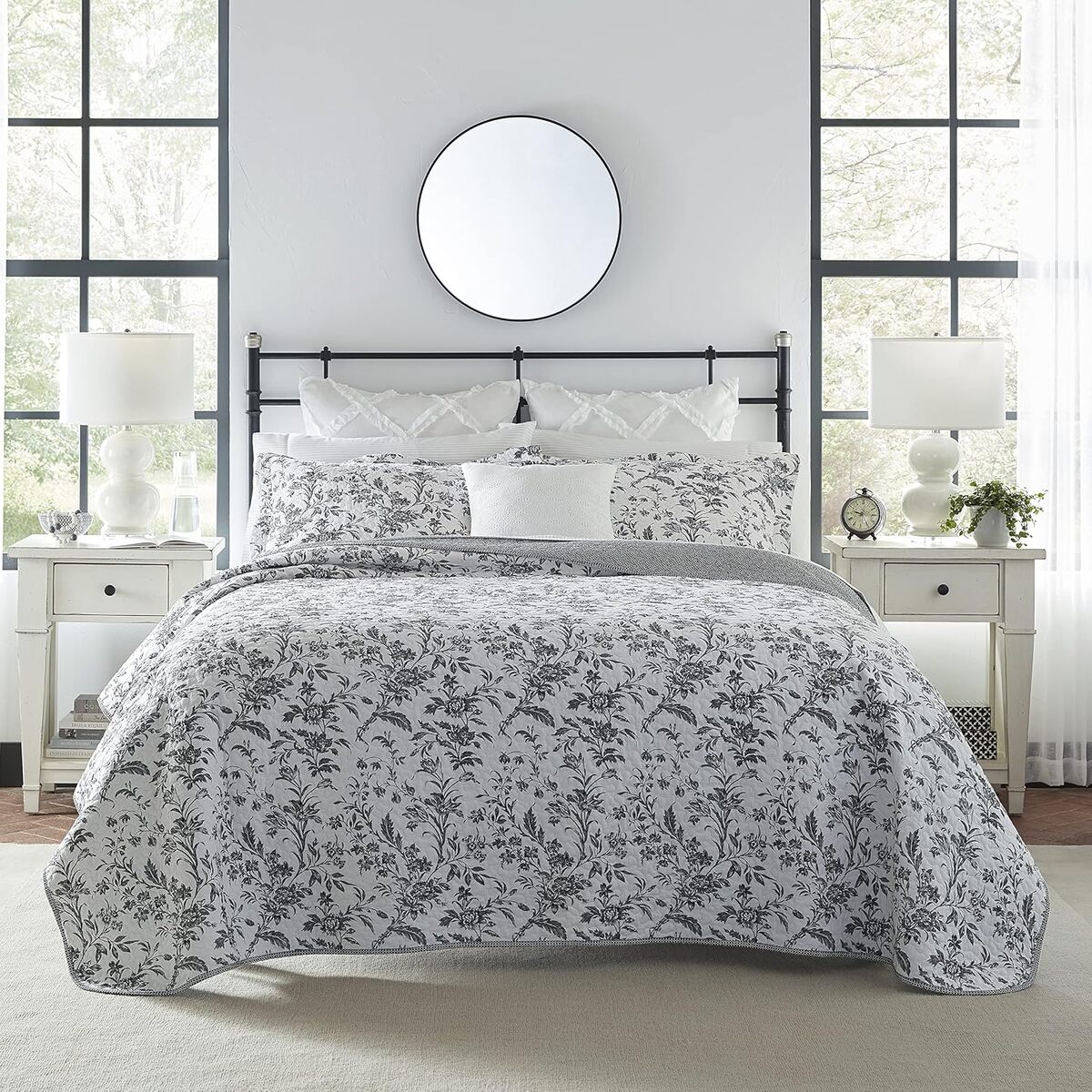 Avis : parure de lit Laura Ashley Amberley noir 1 personne