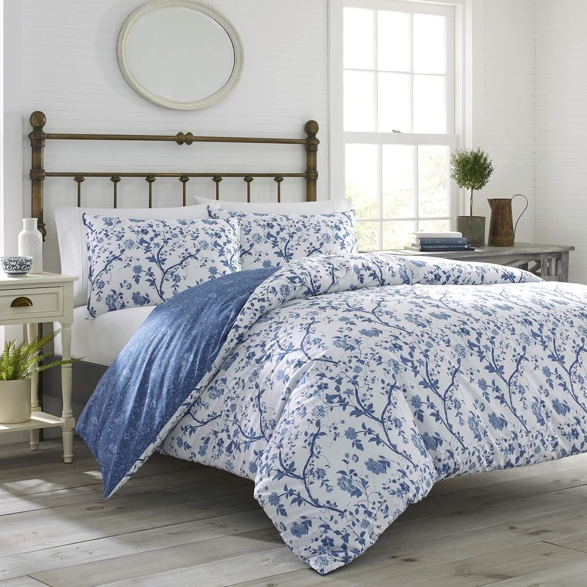 Avis : parure de lit Laura Ashley Home Elise bleue