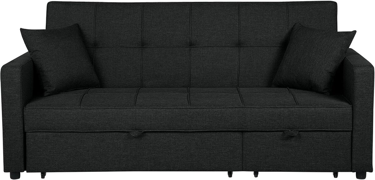 Test du canapé convertible 3 places Beliani : confort et style