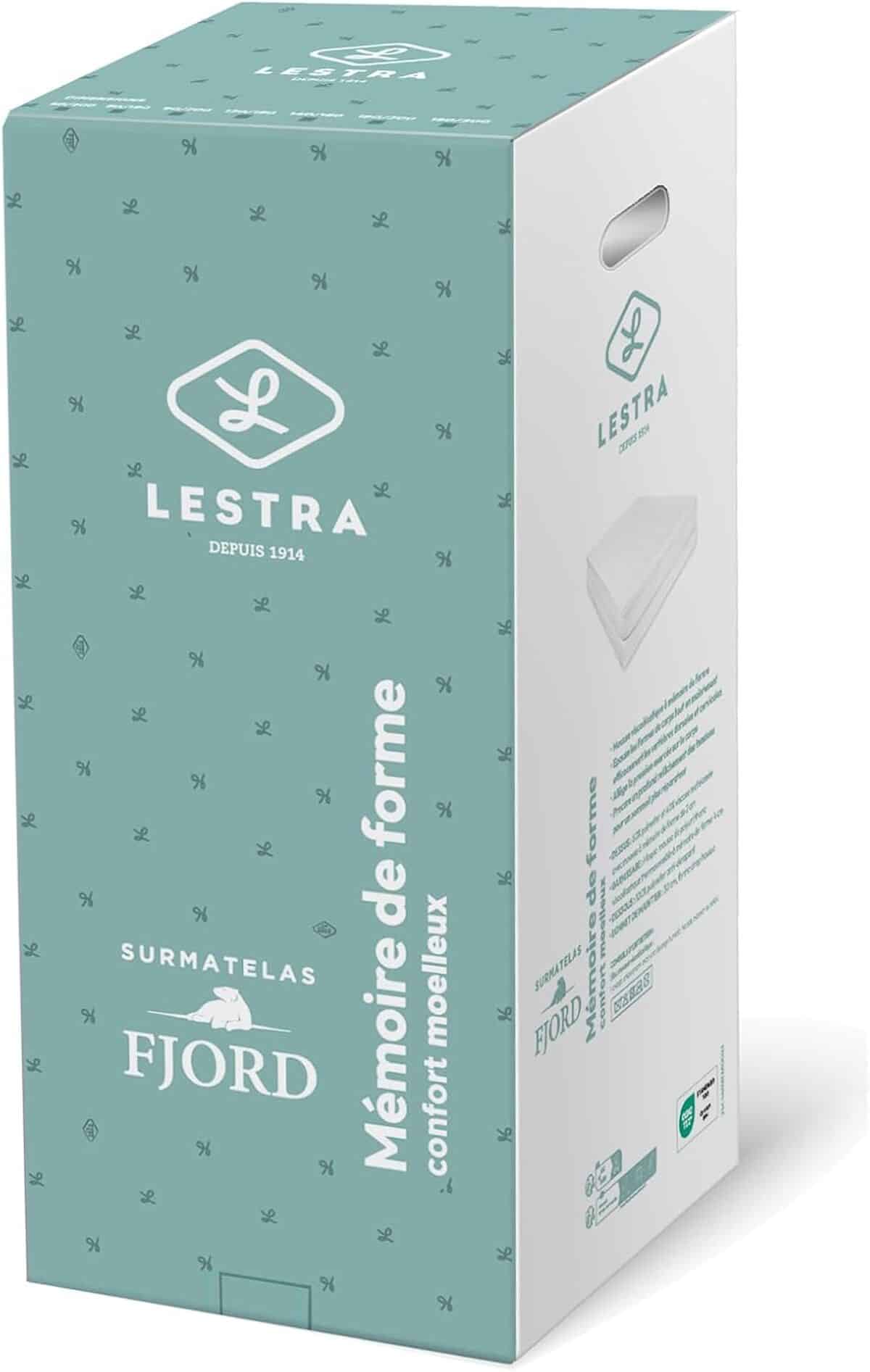 Test surmatelas Lestra Fjord 140x190 cm