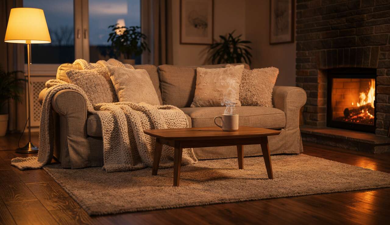 Chaleur Intérieure : astuces pour un Salon Confortable