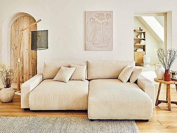 Découvrez notre avis détaillé sur le canapé convertible Lisa Design en velours côtelé pivoine : confort, design et fonctionnalité pour votre intérieur moderne.