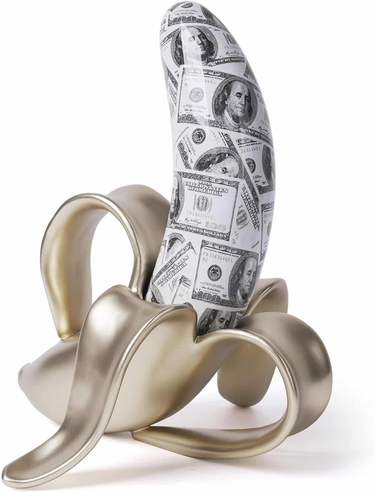 Avis : sculpture abstraite bananes Nenbolec pour une déco moderne