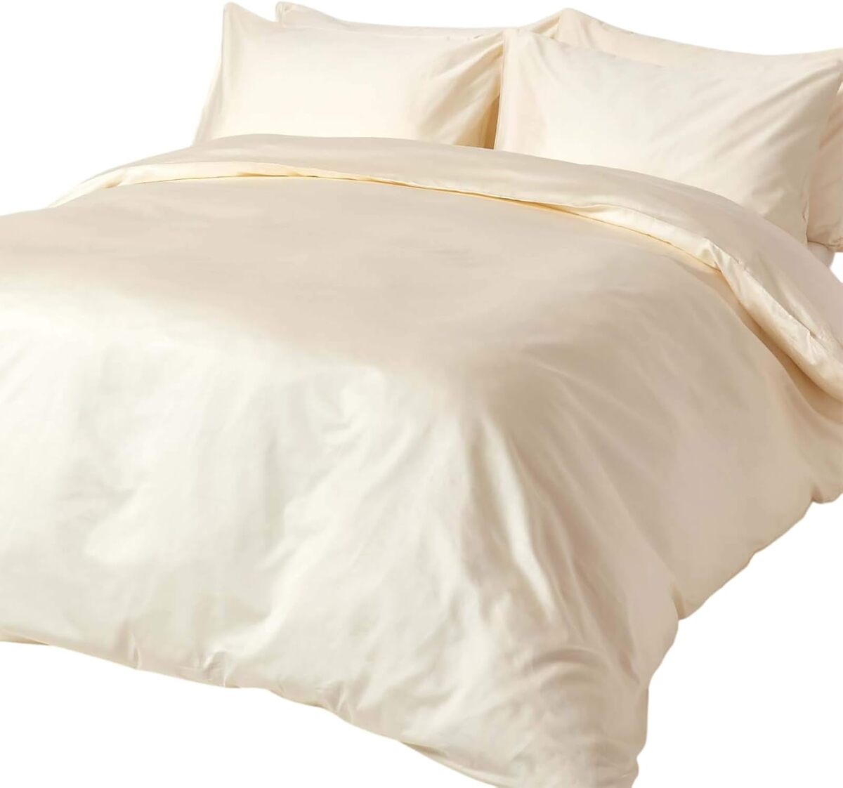 Avis sur la parure de lit Homescapes en coton égyptien bio crème