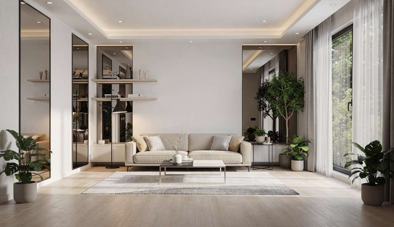 Utiliser des miroirs pour agrandir visuellement l'espace