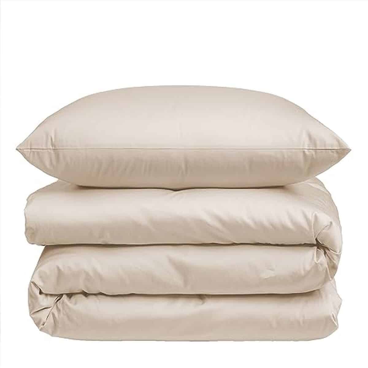 Avis sur la housse de couette Nordic Paradise en satin de coton 200x220 cm