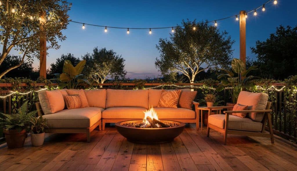 Trois idées pour un espace extérieur cosy