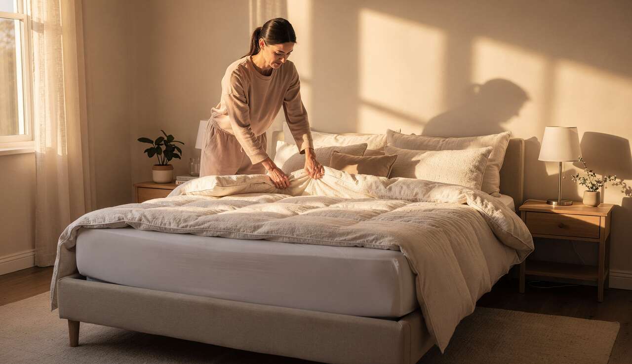 3 méthodes efficaces pour enfiler une housse de couette facilement