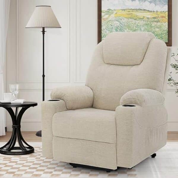 Détendez-vous avec le fauteuil MCombo 7040 : relaxation garantie et confort électrique inégalé pour votre bien-être quotidien.