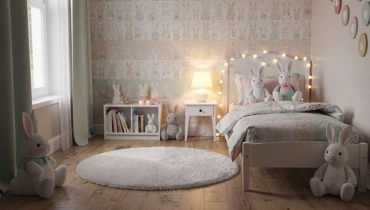 4 idées déco pour une chambre enfant thème lapin