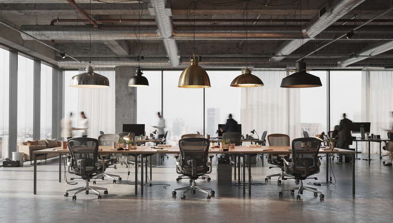 Suspensions industrielles pour bureau : 5 idées originales