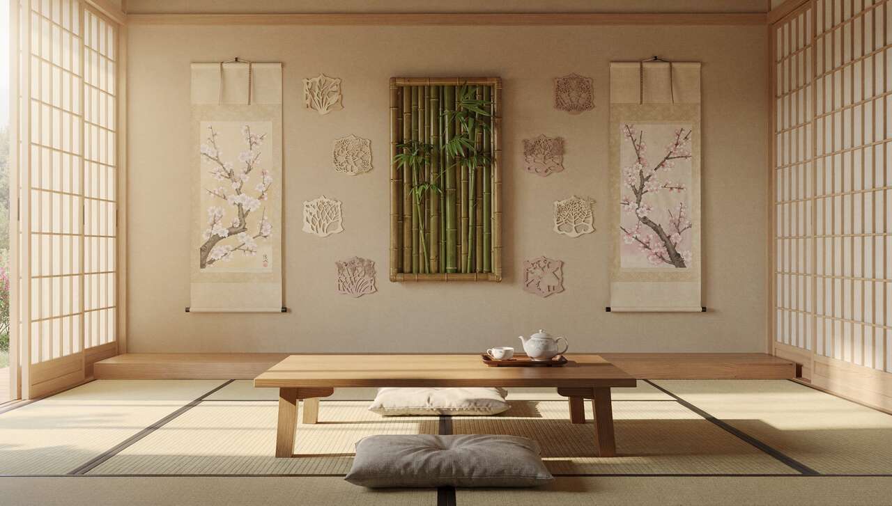 Décorations murales japonaises : 10 idées inspirantes