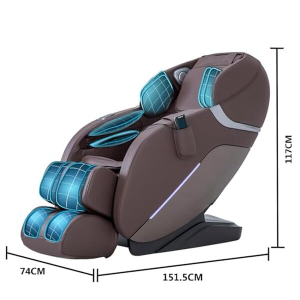 Explorez les bienfaits du fauteuil shiatsu inclinable et chauffant Violissima pour un confort optimal et une détente complète à domicile