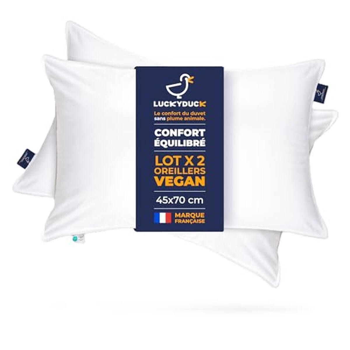 Test des oreillers Lucky Duck : confort et douceur au quotidien