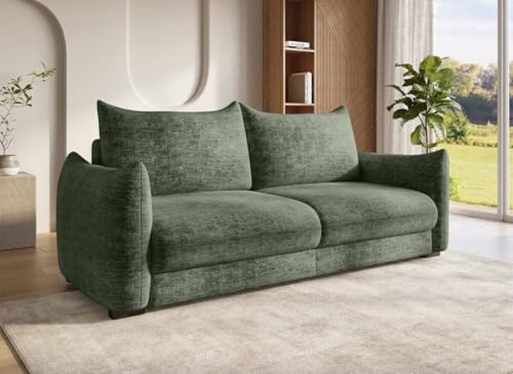 Test du canapé convertible DecoInParis Colby : confort et rangement au rendez-vous
