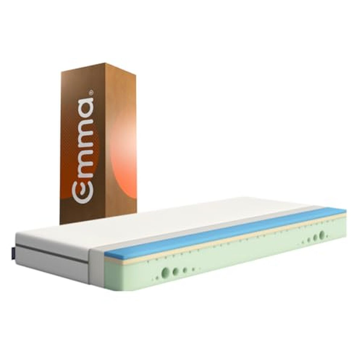 Test du matelas Emma One 180x200 cm, fermeté dure