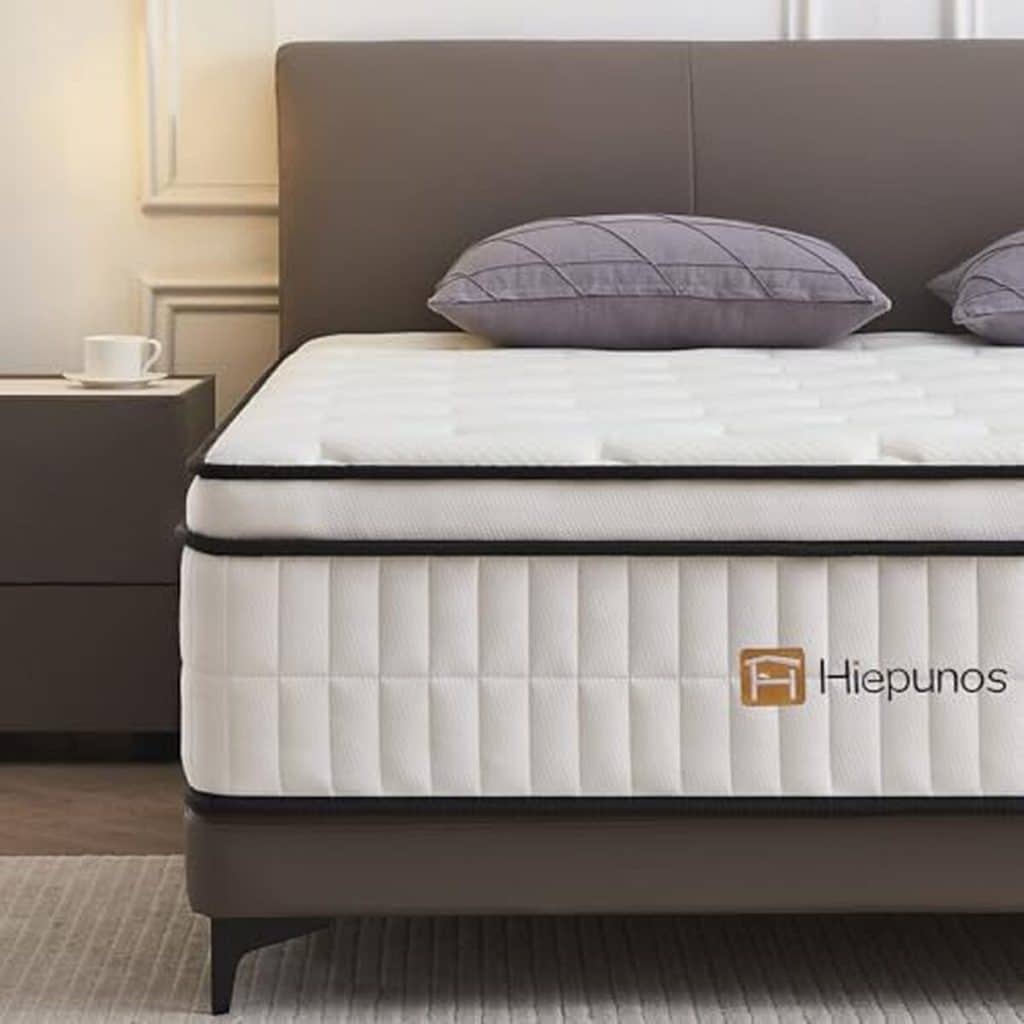 Test : matelas Hiepunos hybride 26 cm, soutien parfait