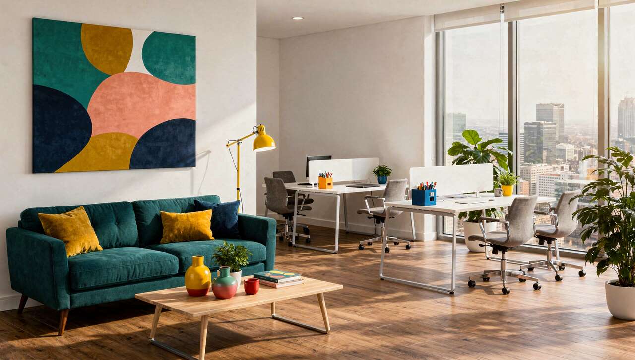 Utiliser les couleurs pour distinguer le bureau