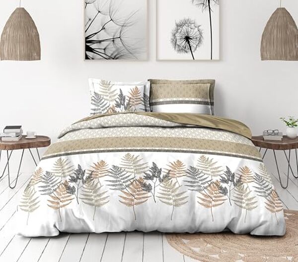 Découvrez notre avis complet sur la parure de couette La Marquise 240x260 cm : qualité, confort et design en percale de coton pour votre chambre à coucher.