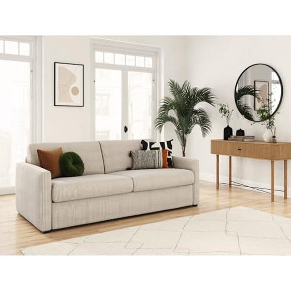 Découvrez notre test du canapé Loungitude Agathe, un modèle convertible en velours côtelé qui allie confort et design élégant pour sublimer vos espaces de vie.