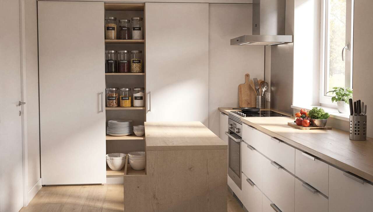 Installer des rangements coulissants