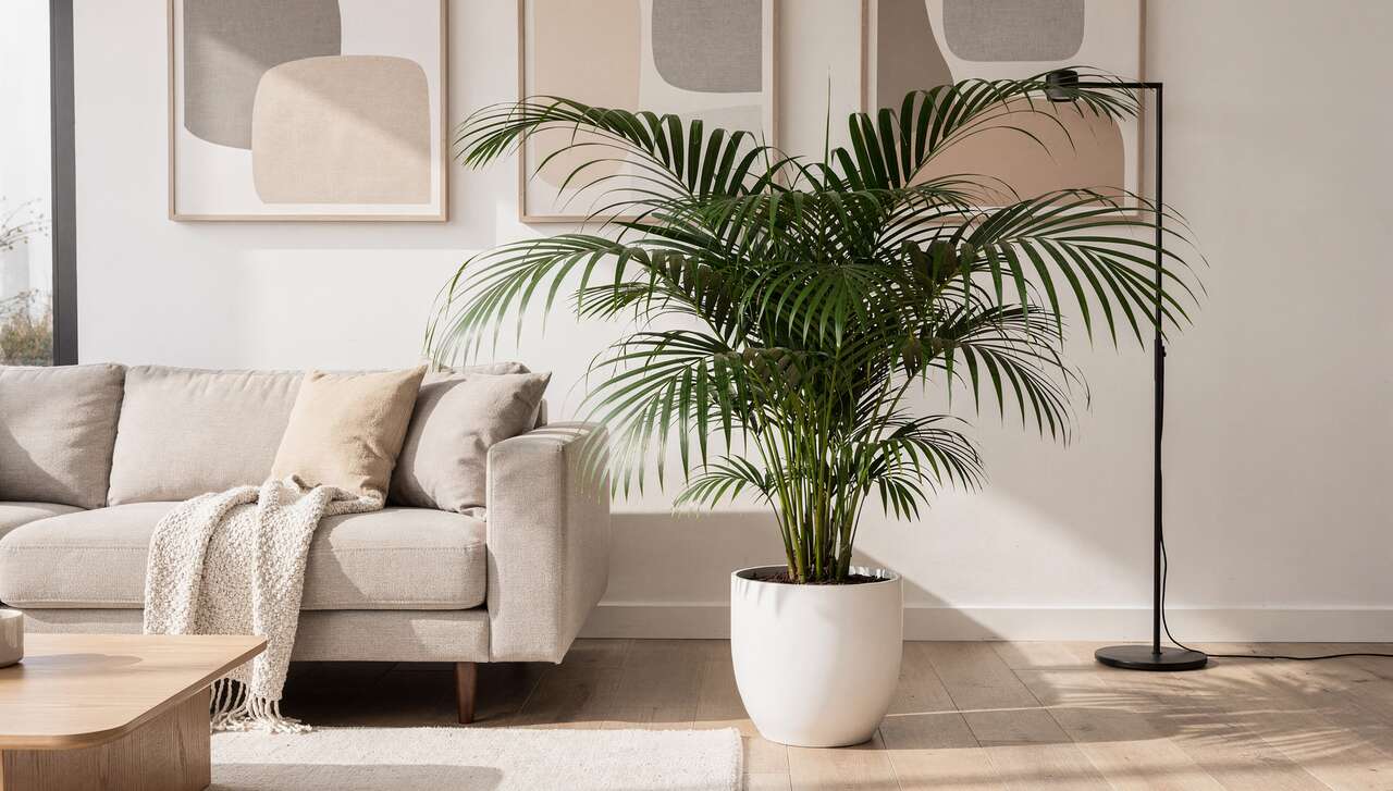 Créer une ambiance apaisante avec le palmier kentia
