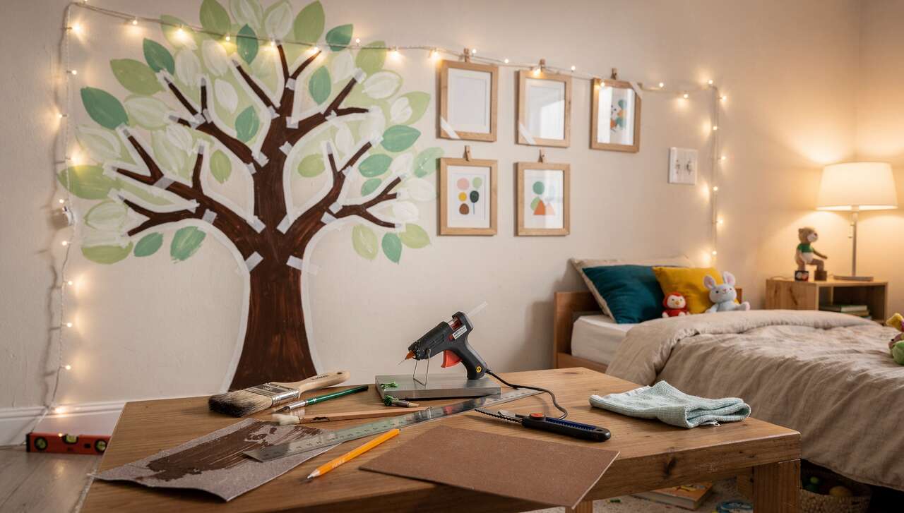 Décoration originale pour chambre d'enfant