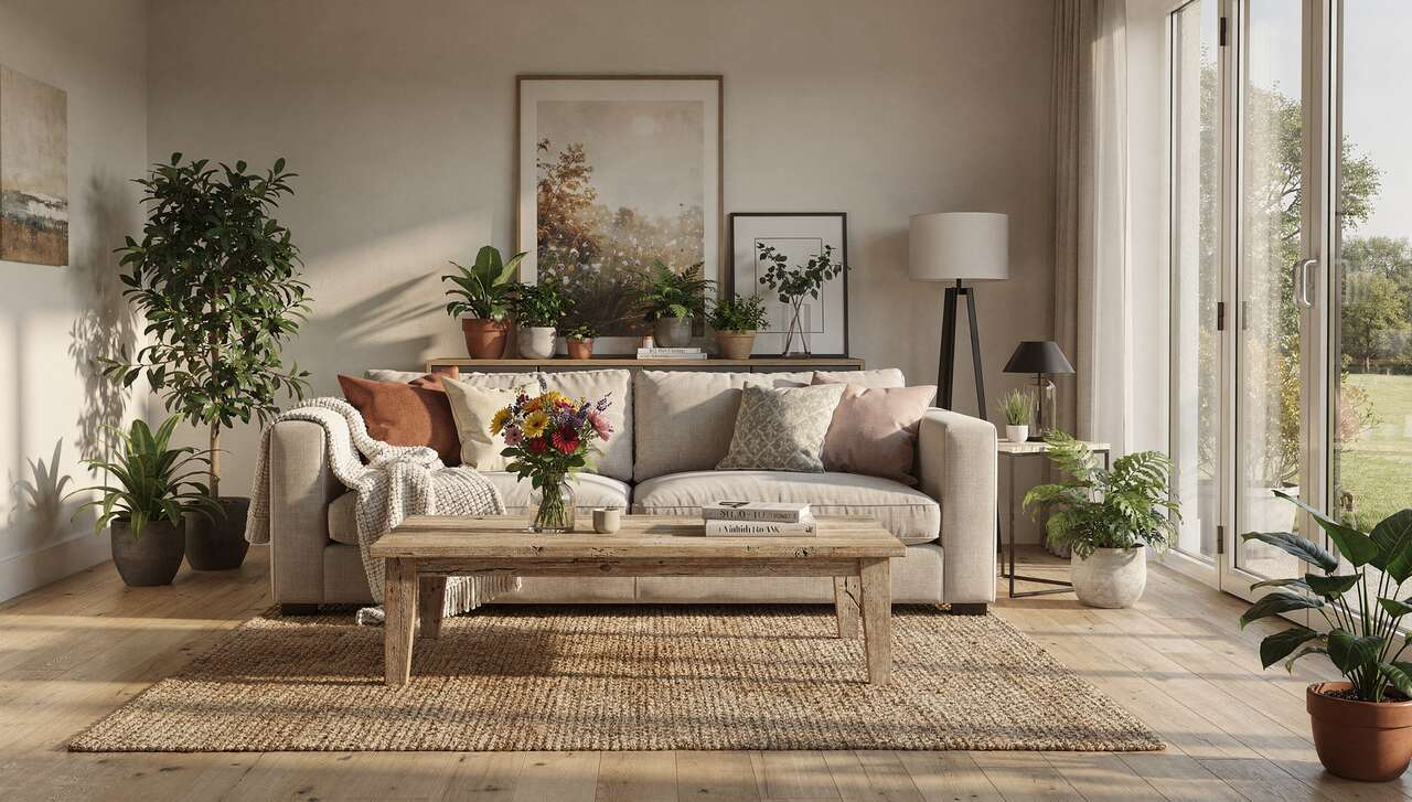 Intégrer des éléments fleuris et végétaux dans son intérieur