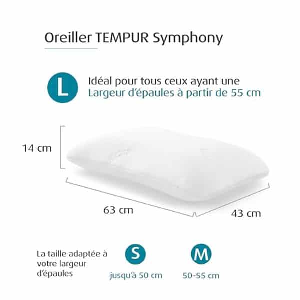 Découvrez notre test détaillé de l'oreiller TEMPUR Symphony : confort optimal, technologie adaptative et avis clients pour choisir votre oreiller parfait. 