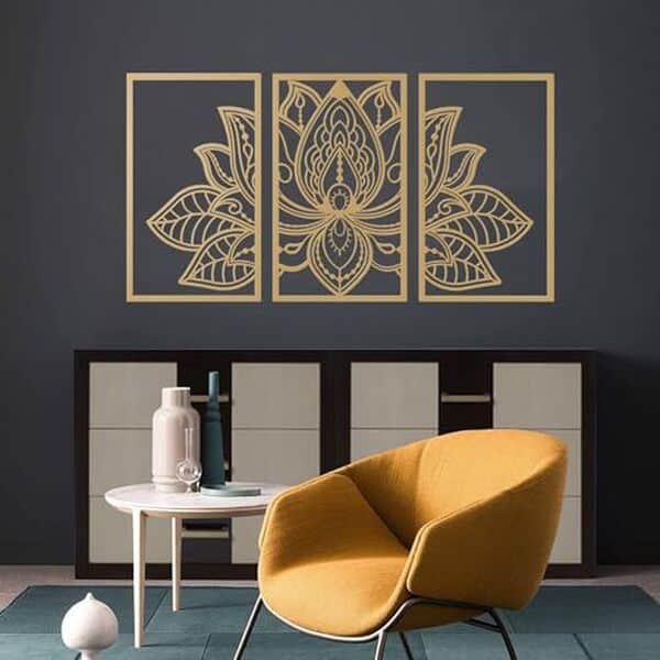 Découvrez notre avis complet sur la grande fleur de lotus en métal doré Estart taille L : décoration murale élégante et moderne pour sublimer votre intérieur. 
