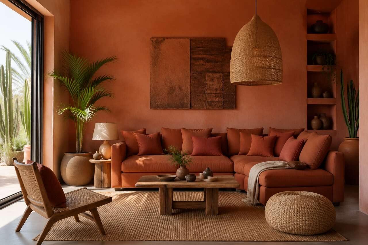 Présentation de la couleur terracotta : une teinte chaleureuse et tendance